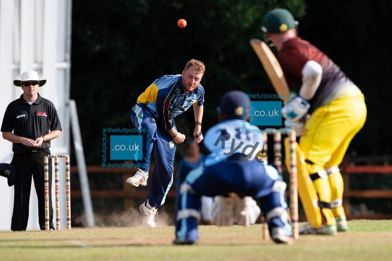 20180715 Flixton Fire v Greenfield_Thunder Marston T20 Final026.jpg - Flixton Fire defeat Greenfield Thunder in the final of the GMCL Marston T20 competition hels at Woodbank CC